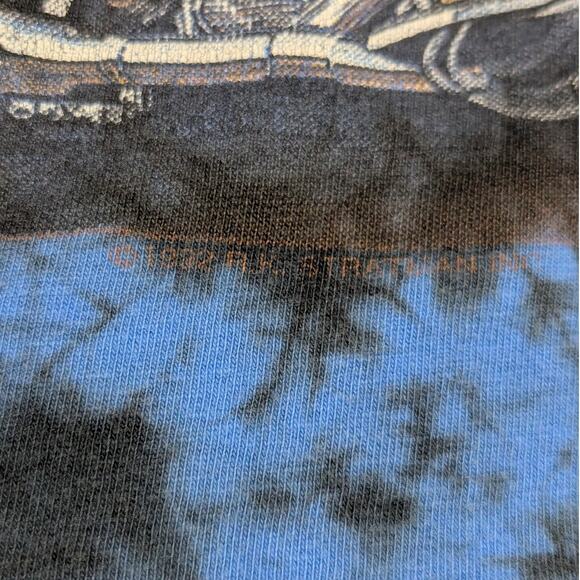 Vintage 1992 Harley Davidson Motorcycle Iron Stallion Single Stitch Tee Shirt XL - Picture 4 of 9